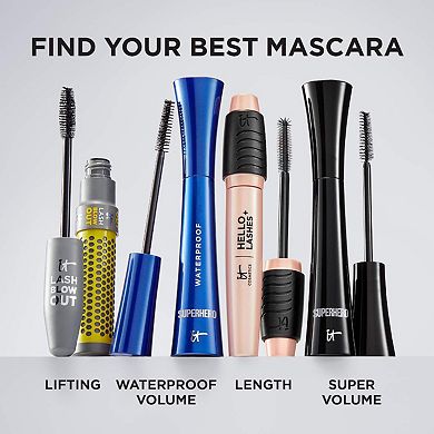 Superhero Elastic Stretch Volumizing and Lengthening Mascara