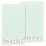 Linum Home Textiles Turkish Cotton Fun In Paradise Pestemal 2-pack Hand Towel Set