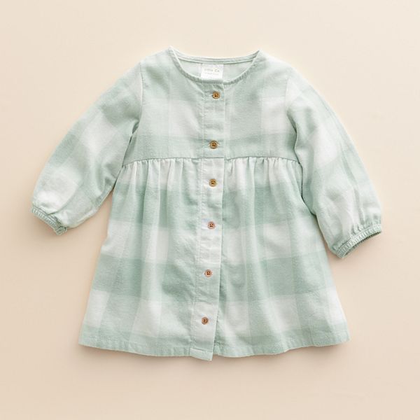 Baby & Toddler Girl Little Co. by Lauren Conrad Organic Flannel Dress