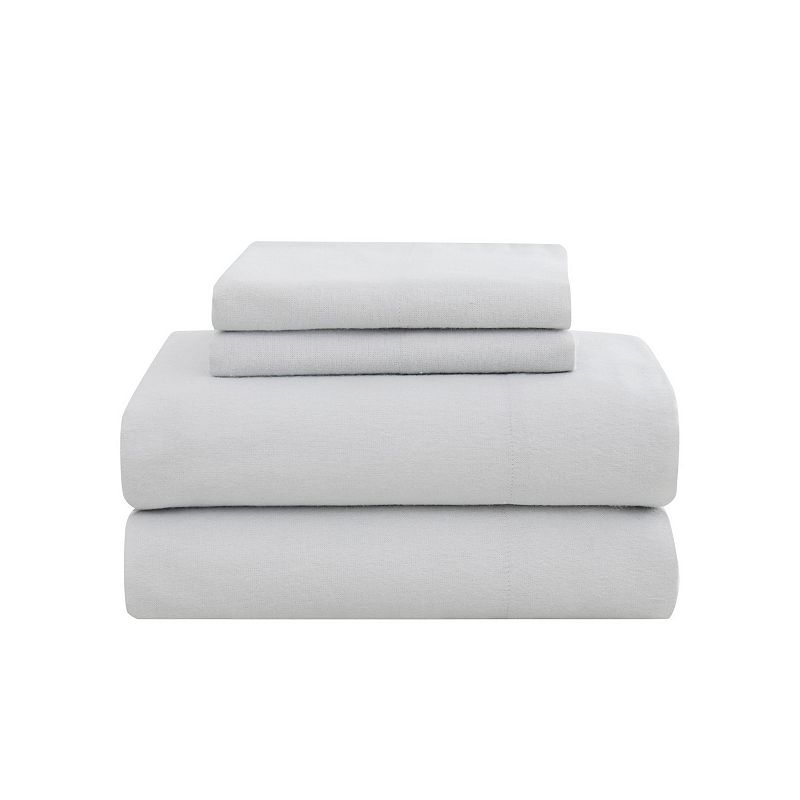17956214 London Fog Sheet Set with Pillowcases, Grey, Twin sku 17956214