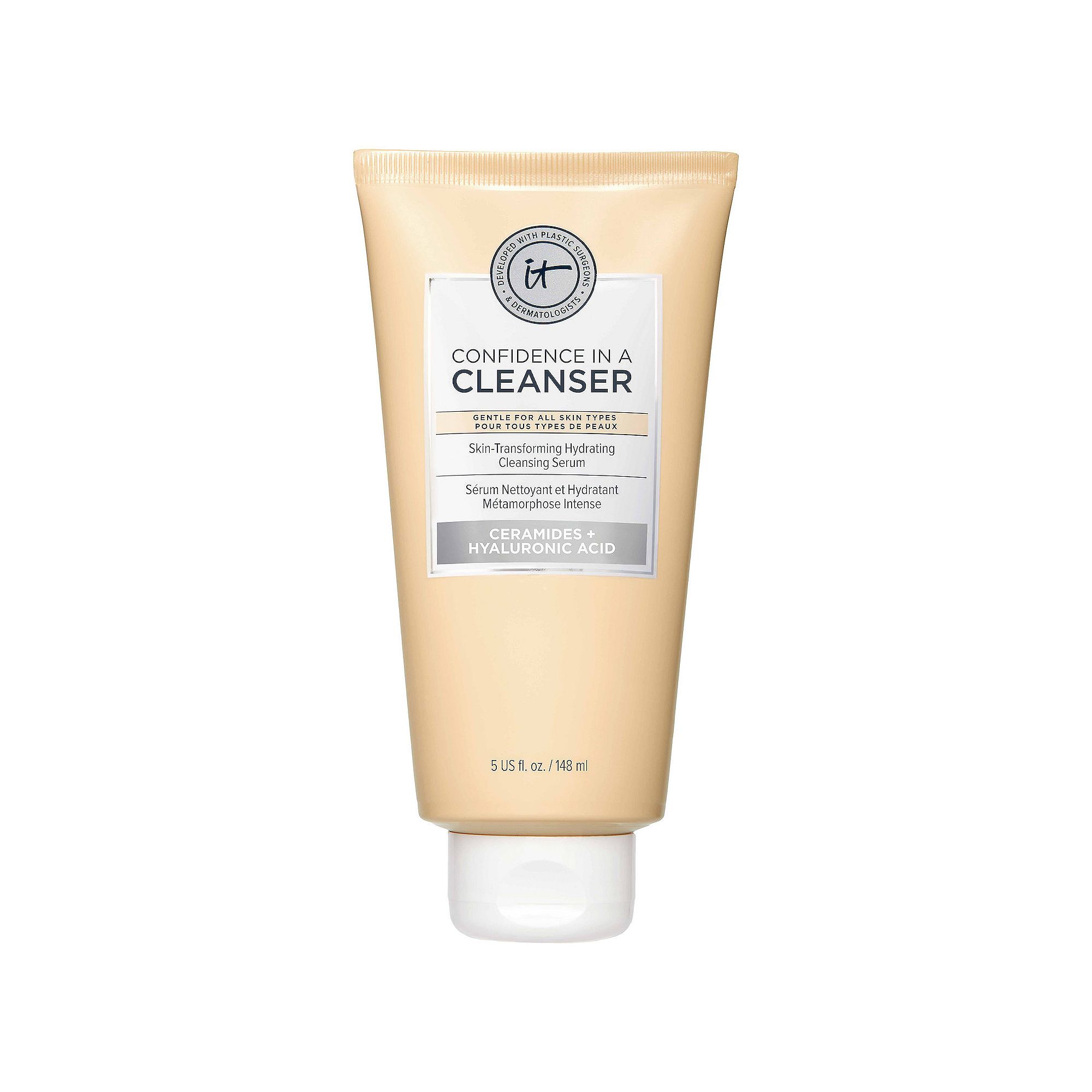 IT Cosmetics Confidence in a Cleanser Hydrating Facial Cleanser Serum, Size