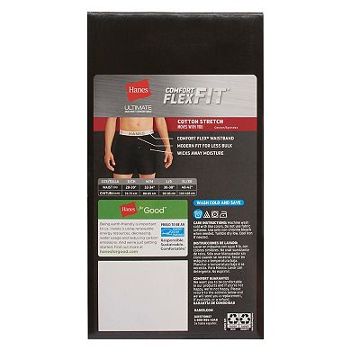 Men's Hanes Ultimate® ComfortFlex Fit 3-Pack Knit Boxers