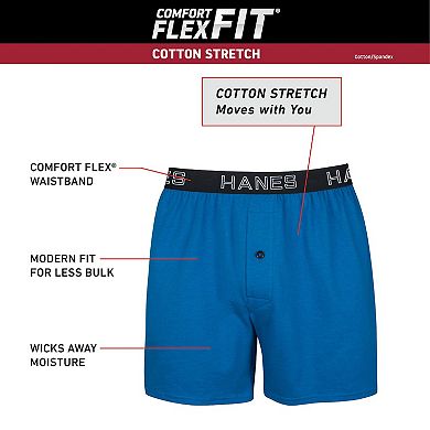 Men's Hanes Ultimate® ComfortFlex Fit 3-Pack Knit Boxers