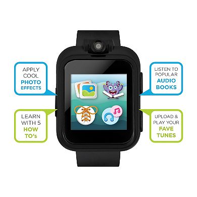 iTouch Playzoom 2 Kids' Solid Black Smart Watch