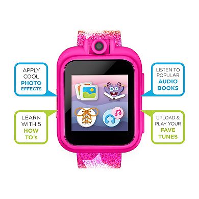iTouch Playzoom 2 Kids' Sparkly Rainbow Stars Smart Watch
