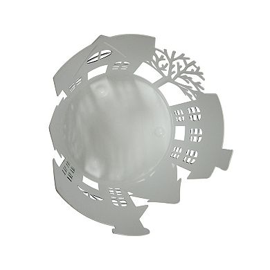 Sonoma Goods For Life House Scene Candle Sleeve Candle Holder Table Decor