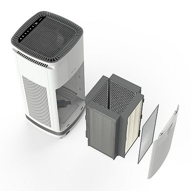 Cuisinart PuRXium Freestanding Air Purifier with HEPA Filter & UV-C