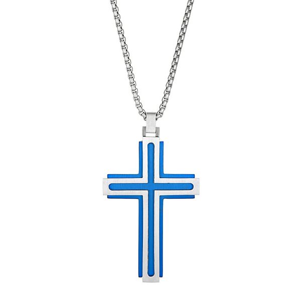 Kohl's cross store necklace men's