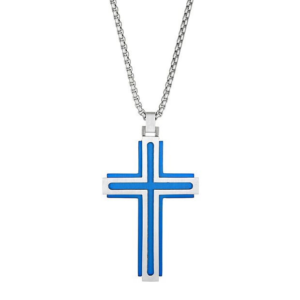 Kohls mens 2024 cross necklace