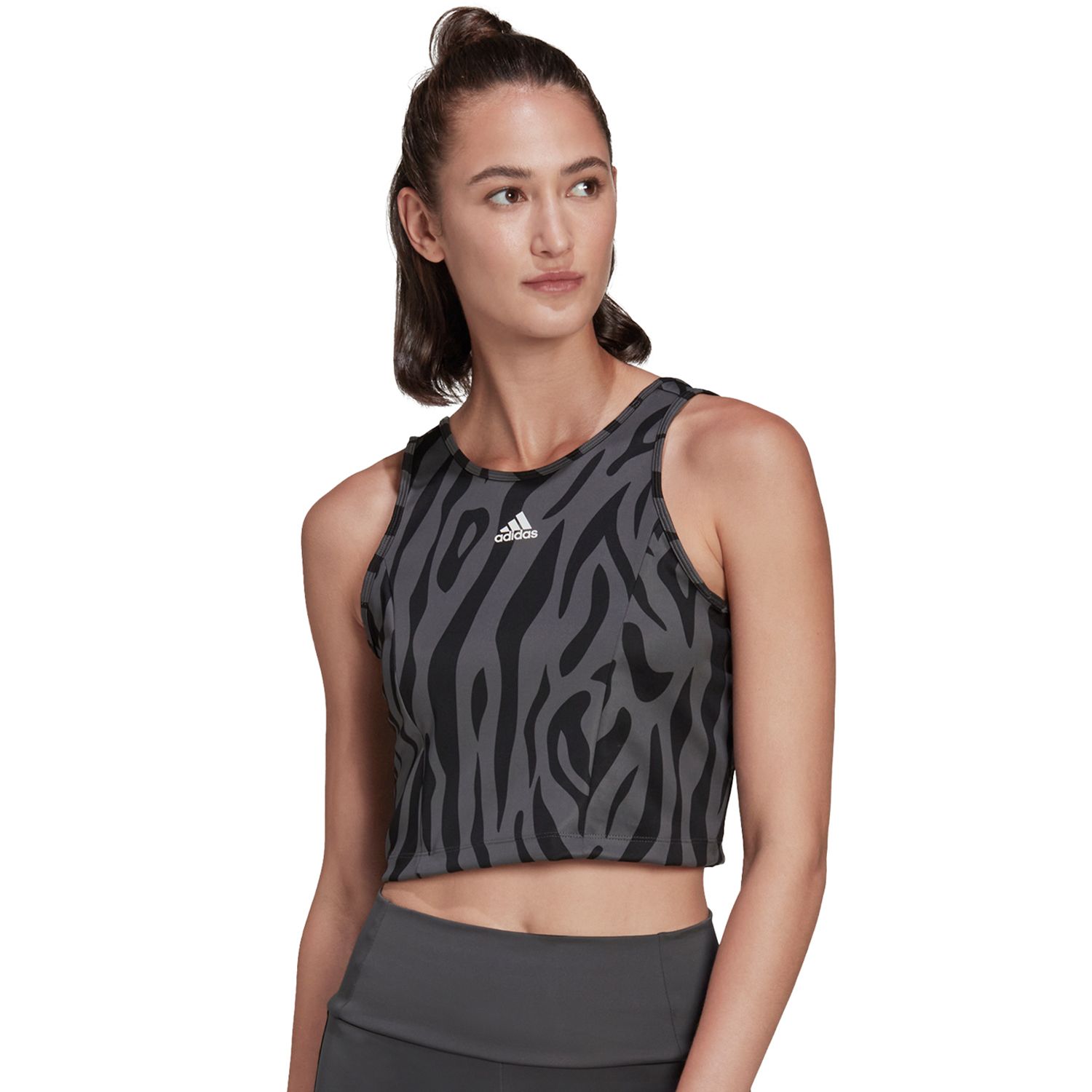 adidas crop top sleeveless