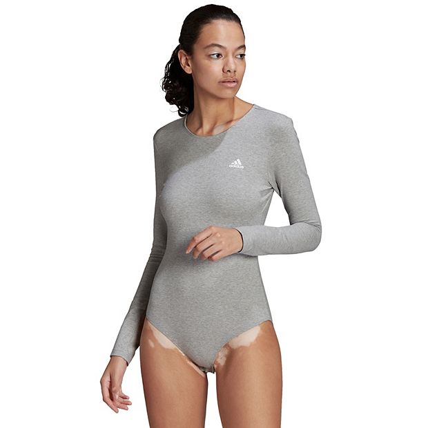 White best sale adidas bodysuit