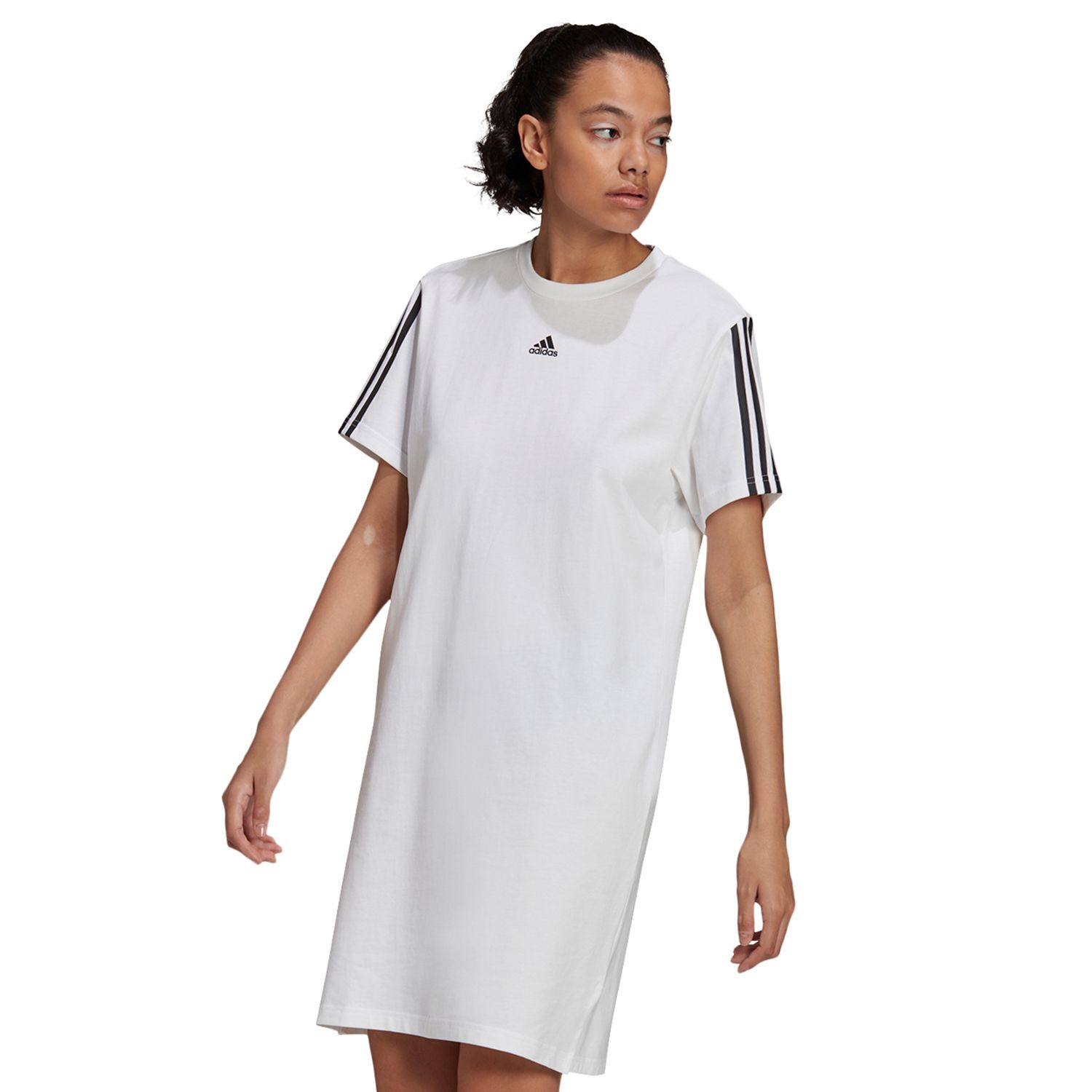 Women's adidas Essentials 3-Stripes T-Shirt Dress