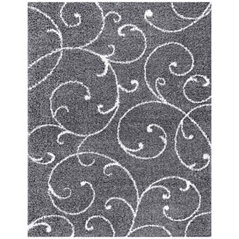 KHL Rugs Benji Transitional Floral Design Area Rug