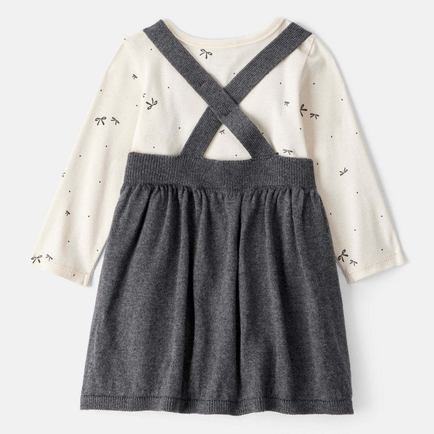 carters long sleeve mini dress Carters Long Sleeve Mini Dress | White | Womens