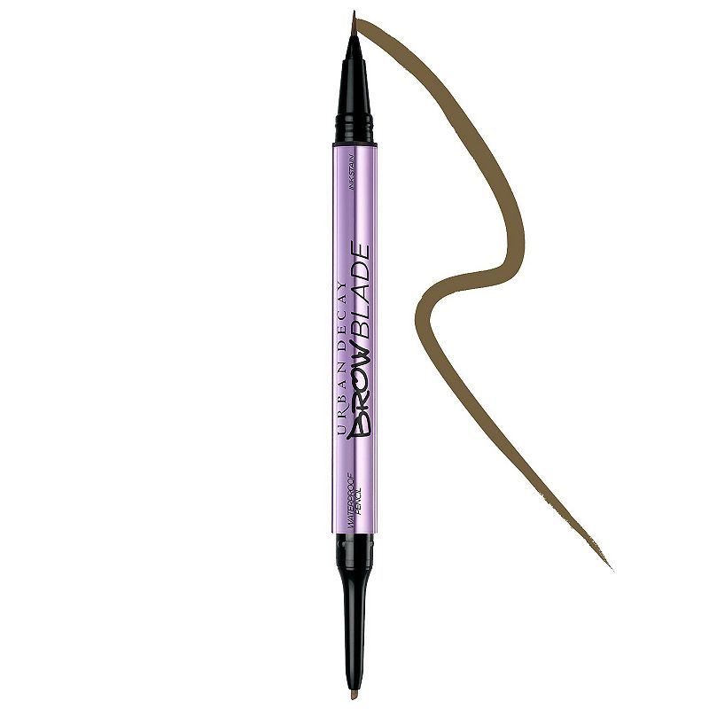 Brow Blade Waterproof Eyebrow Pencil & Ink Stain, Size: .01 Oz, Brown
