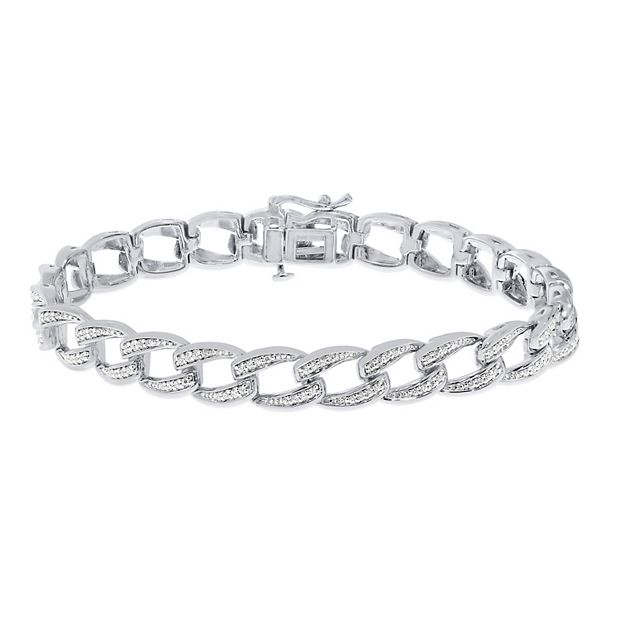 Sterling silver diamond on sale tennis bracelet kohls