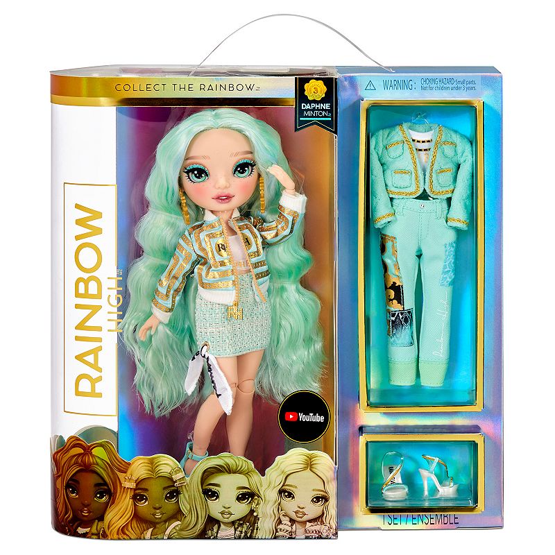 Rainbow High Fashion Doll- Daphne Minton (Mint), DOLL ONLY