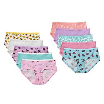 Girls 6-14 SO® 10-Pack Hipster Panties