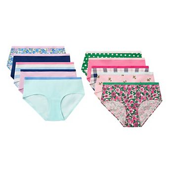 Girls 6-14 SO® 10-Pack Hipster Panties