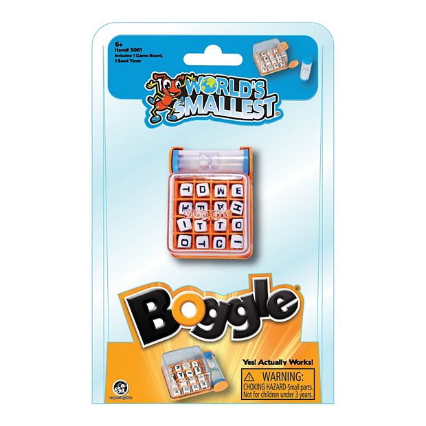 World's Smallest Boggle Game