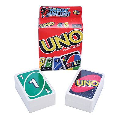 World's Smallest Uno Game