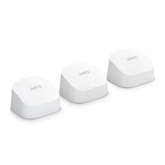 Amazon eero 6 3 pc Wireless Dual-Band Gigabit Mesh Wi-Fi System