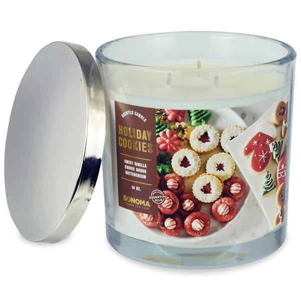 Sonoma Goods For Life® Holiday Cookies 14oz. Candle Jar