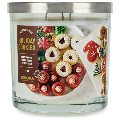 Sonoma Goods For Life Holiday Cookies 14-oz. Candle Jar