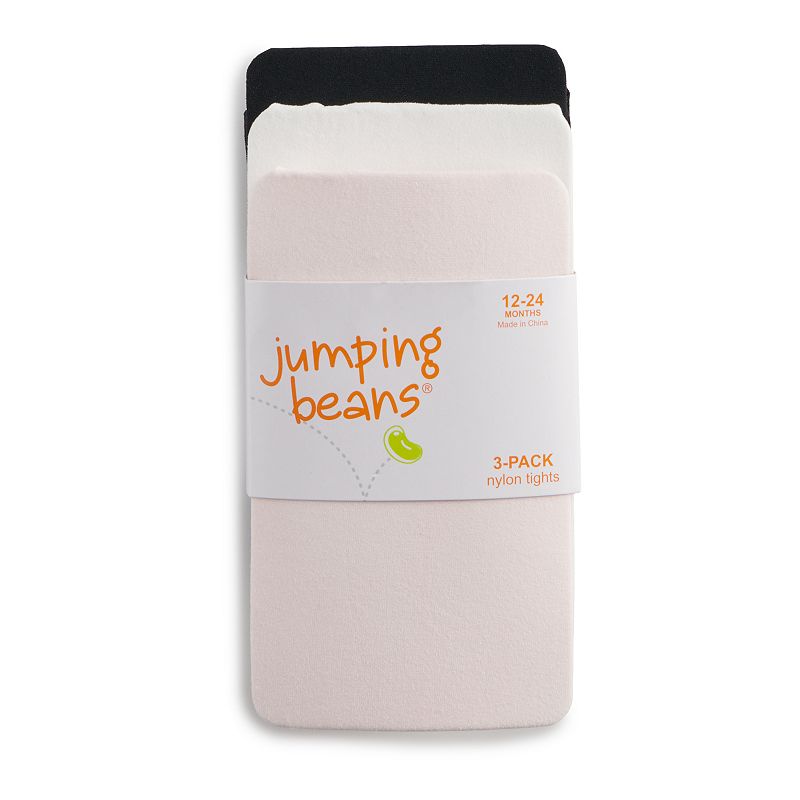 Baby / Toddler Jumping Beans 3 Pack Lightweight Tights, Toddler Girls, Siz