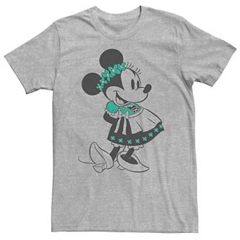 Big & Tall Disney Minnie Mouse Vintage Dirndl Portrait Tee