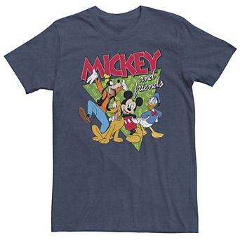Big & Tall Disney Mickey 90s Friends Tee