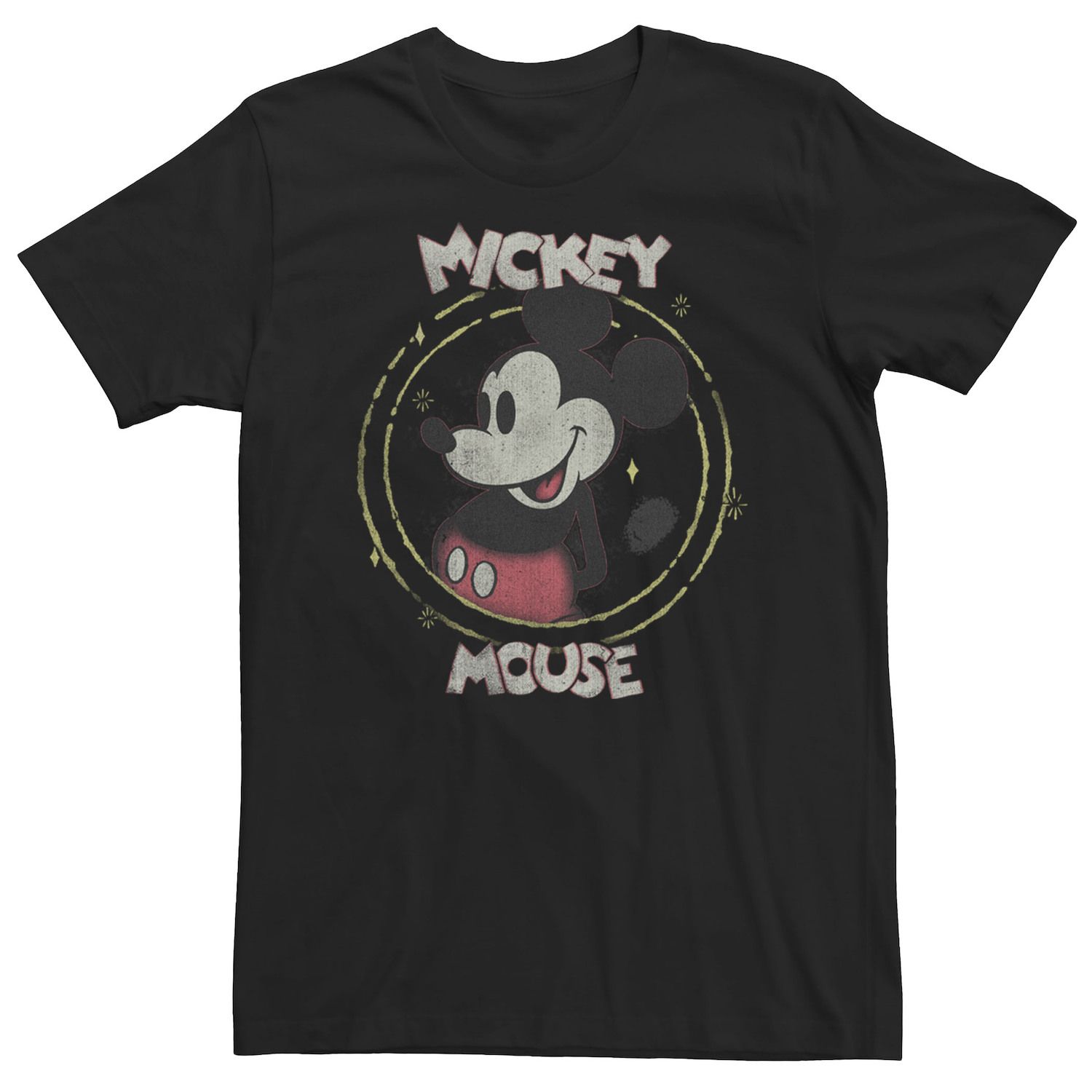 Image for Disney Big & Tall Mickey & Friends Spotty Mickey Mouse Portrait Tee at Kohl's.