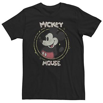 Big & Tall Disney Mickey & Friends Spotty Mickey Mouse Portrait Tee