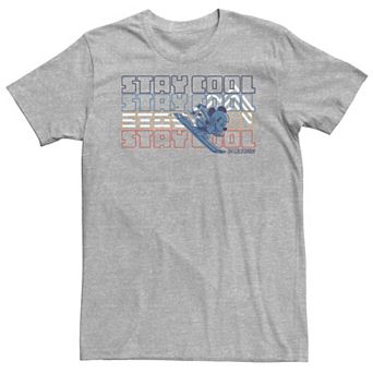 Big & Tall Disney Mickey Mouse Stay Cool Ski California Tee