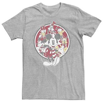 Big & Tall Disney Mickey Mouse & Friends Cast Logo Tee