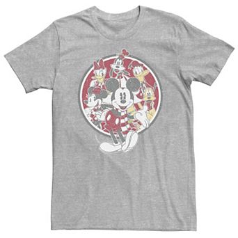 Big & Tall Disney Mickey Mouse & Friends Cast Logo Tee