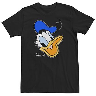 Big & Tall Disney Donald Duck Smiling Face Portrait Tee