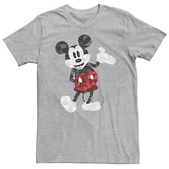 Big & Tall Disney Mickey Mouse Poly Mickey Portrait Tee