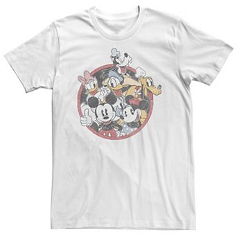 Big & Tall Disney Mickey & Friends Classic Group Shot Tee