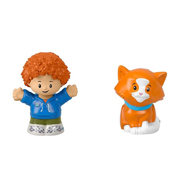 Little People FisherPrice Kid and Cat Figures Set