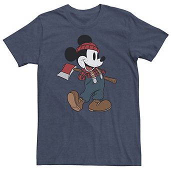 Big & Tall Disney Mickey Mouse Lumberjack Outfit Tee