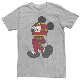 Big & Tall Disney Mickey Mouse Race Car Driver Outfit Tee