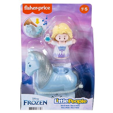 Disney's Frozen Elsa & Nokk Figures Set by Little People Fisher-Price