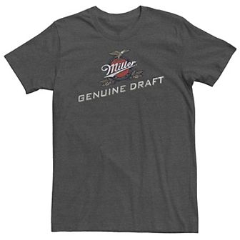 Big & Tall Miller Genuine Draft Beer Eagle Tee