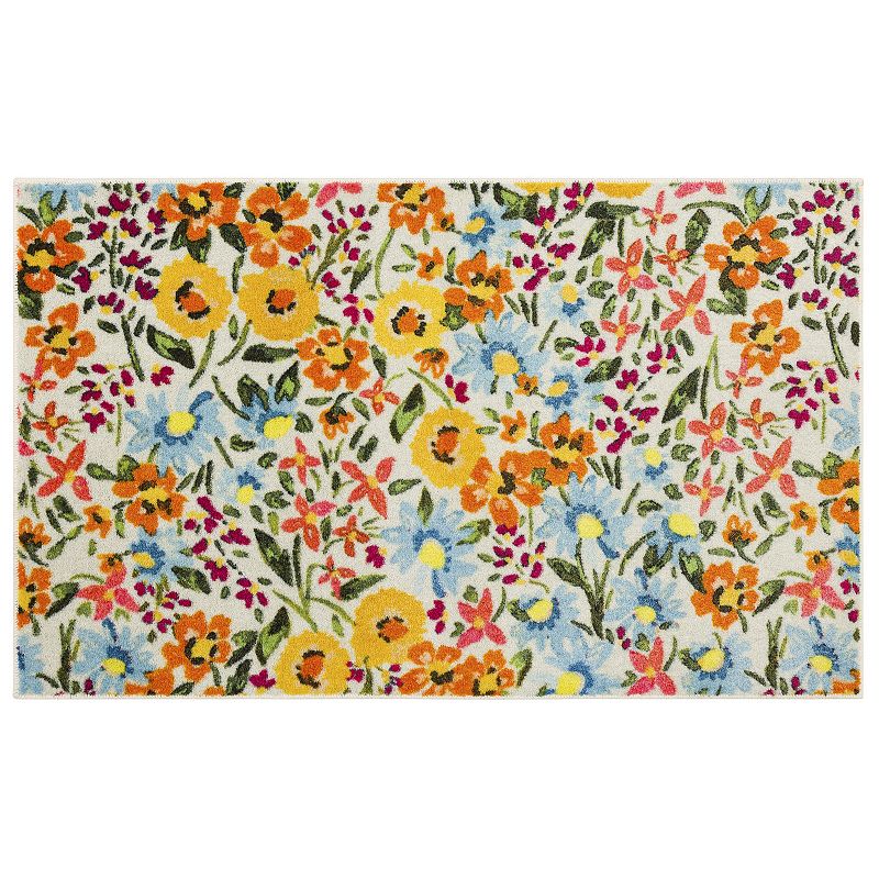 Mohawk Home Flower Field Accent Kitchen Rug, Multicolor, 24X40