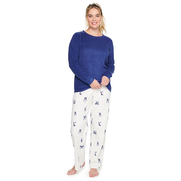 Kohls womens 2025 fleece pajamas