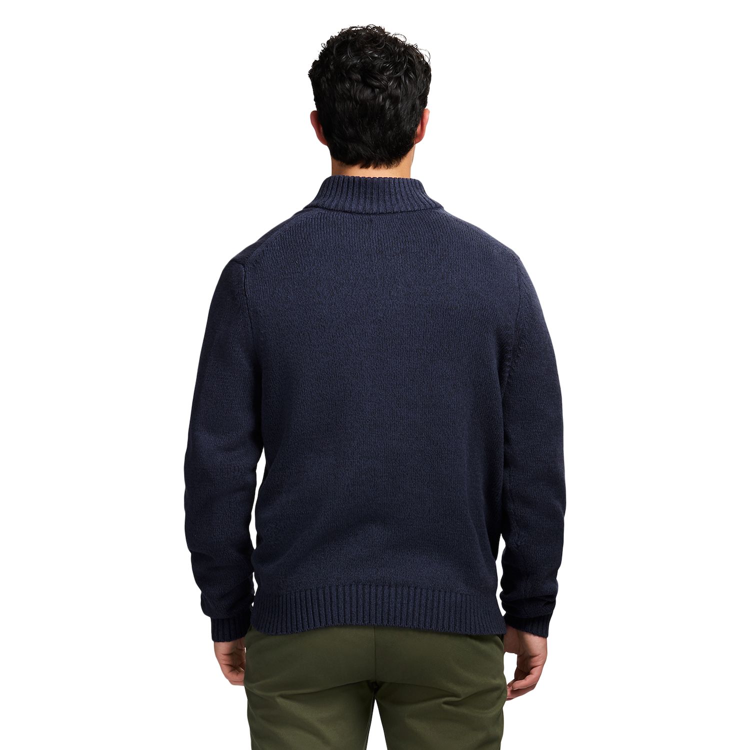 Men's IZOD Holiday Button Mock Sweater