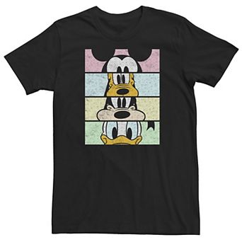 Big & Tall Disney Mickey & Friends Group Comic Panels Tee