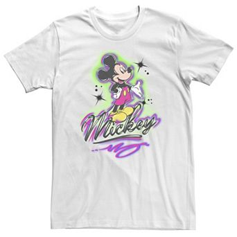 Big & Tall Disney Mickey & Friends Mickey Mouse Airbrush Portrait Tee