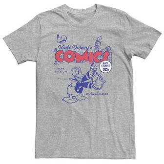 Big & Tall Disney Donald Duck Retro Comic Cover Hat Tee